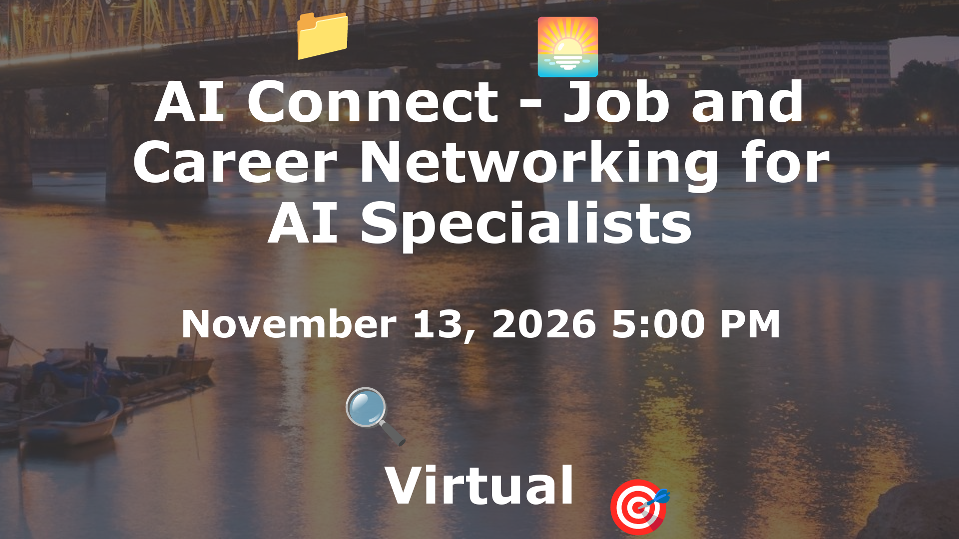 AI Connect - Job and Career Networking for AI Specialists event image